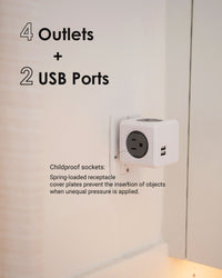 Allocacoc PowerCube® Original USB Surge