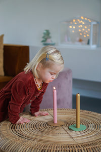 LuneDot Candle Dispenser Magnet - Modular Refillable Magnetic Endless Candle Illusion