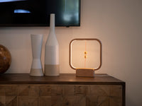 Heng Balance Lamp Square Battery; LIGHT WOOD