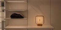 Heng Balance Lamp Square Battery; LIGHT WOOD