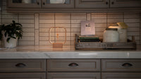 Heng Balance Lamp Square Battery; LIGHT WOOD