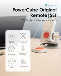 Allocacoc PowerCube® Original |Remote| SET