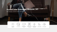 Allocacoc PowerCube® Extended |Remote| SET