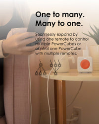 Allocacoc PowerCube® Extended |Remote| SET