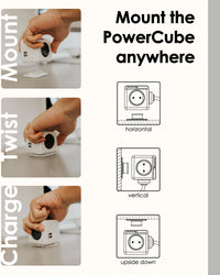 Allocacoc PowerCube® Extended Surge 5ft.