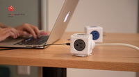Allocacoc PowerCube® Extended USB Surge 5ft.