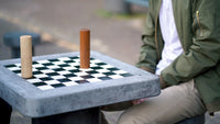 CrownesChess - Compact, portable nesting chess set PRE-ORDER