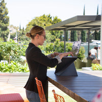 Levit8 - A Flat-Folding Portable Origami Standing Desk, Laptop Riser