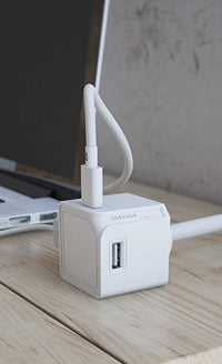 USBcube Extended - The compact designed multi-USB adapter
