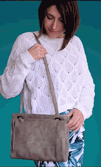 Allocacoc® FoldBag Laptop - From a Purse to a Backpack