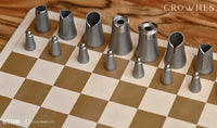 CrownesChess - Compact, portable nesting chess set PRE-ORDER