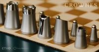 CrownesChess - Compact, portable nesting chess set PRE-ORDER