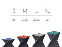 Levit8 - A Flat-Folding Portable Origami Standing Desk, Laptop Riser