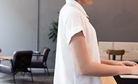 Levit8 - A Flat-Folding Portable Origami Standing Desk, Laptop Riser