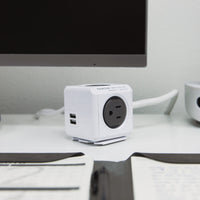Allocacoc PowerCube® Extended USB Surge 10ft.