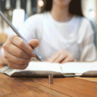 Allocacoc® FidgetPen |Magnet| Gel pen