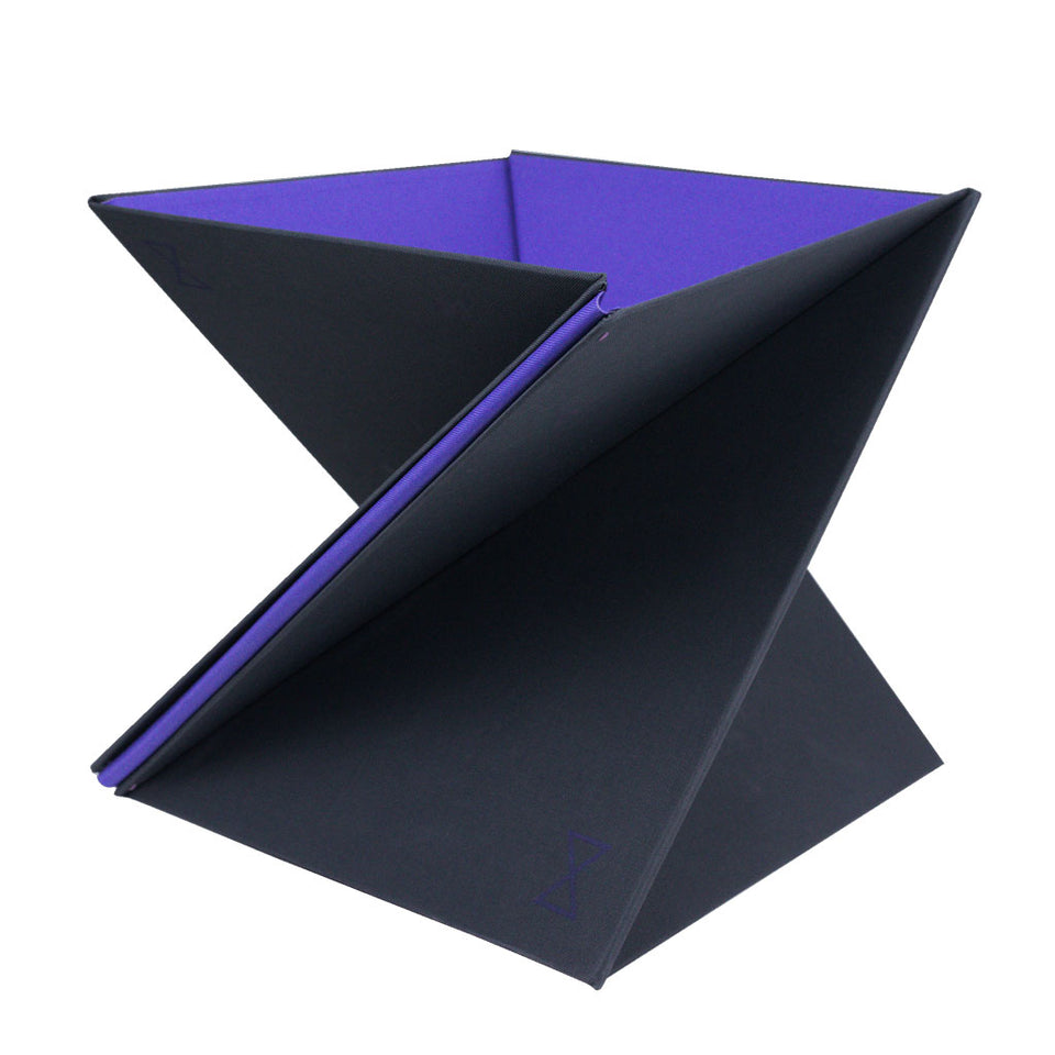 Levit8 - A Flat-Folding Portable Origami Standing Desk, Laptop