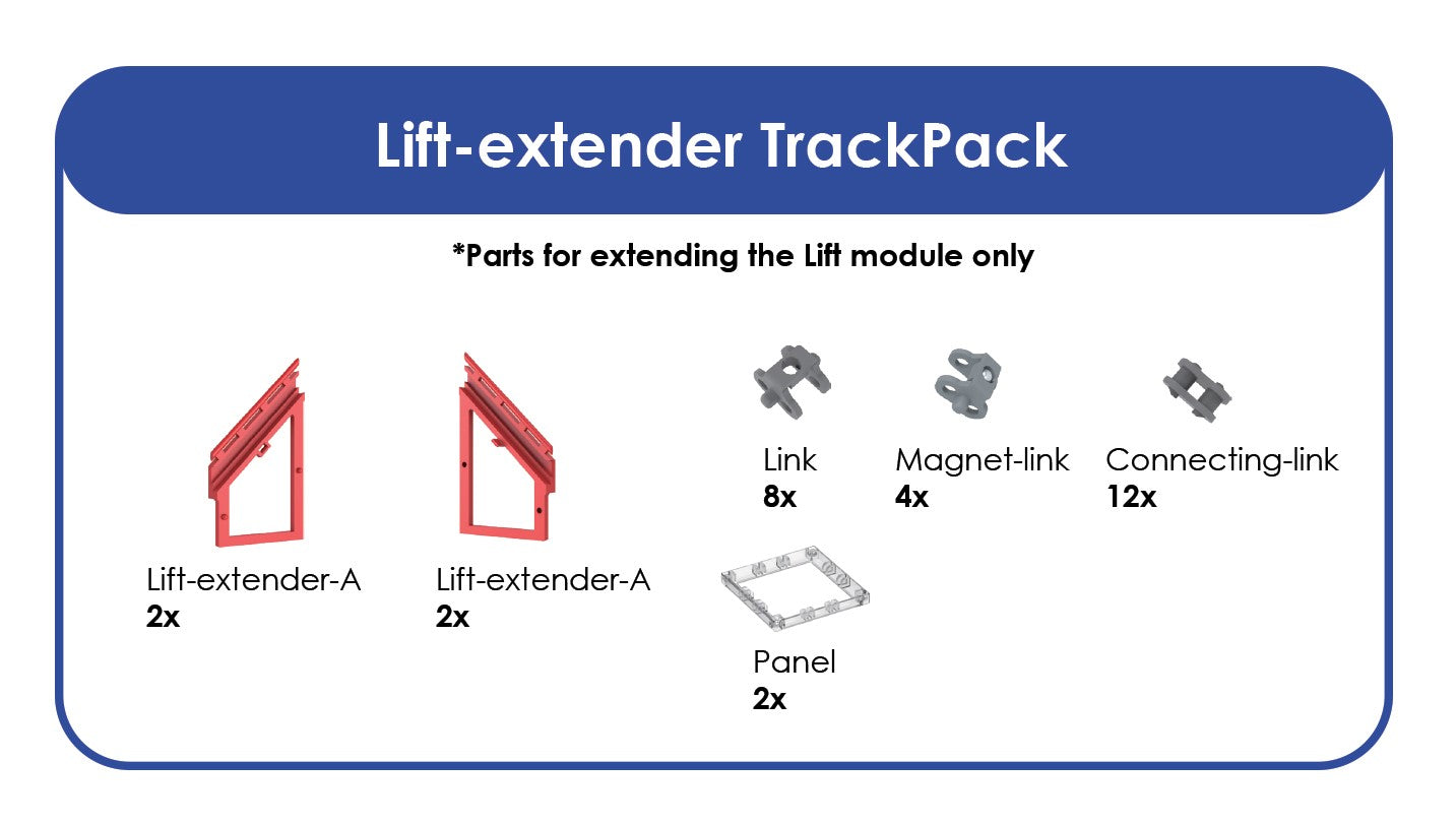 MagnetCubes アドバンスドパック　STEM designnest MagnetCubes |Coaster Cubes™| Lift Pack (PREORDER